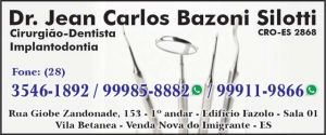 Dentista Jean Carlos Bazoni Silotti