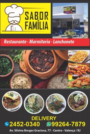 Sabor Família Restaurante Lanchonete e Marmitaria